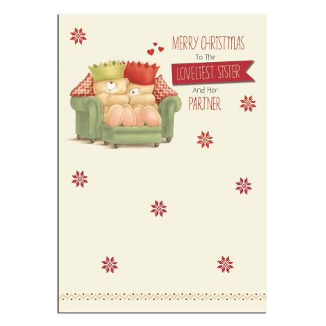 Sister & Partner Forever Friends Christmas Card